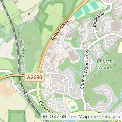 Map of ST. Leonards-on-SEA, East Sussex