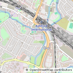 Map of Ashford, Kent