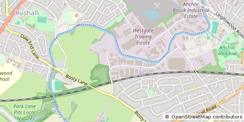 Map of Walsall