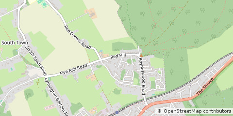 Map of Alton, Hampshire