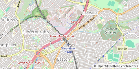 Map of Bristol