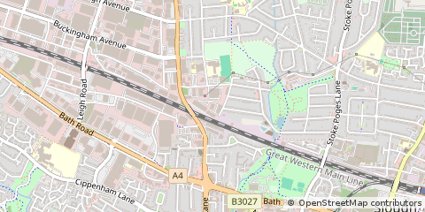 Map of Slough