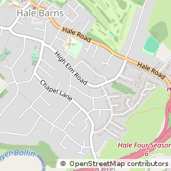 Map of Hale Barns, Altrincham