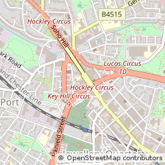 Map of Birmingham, West Midlands