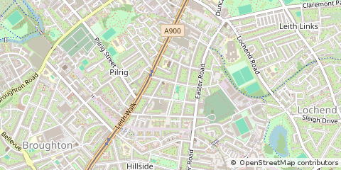 Map of Edinburgh