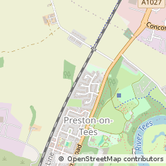 Map of Stockton on Tees