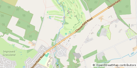 Map of Matlock, Derbyshire