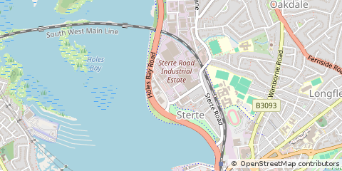 Map of Poole