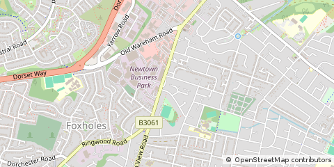 Map of Poole