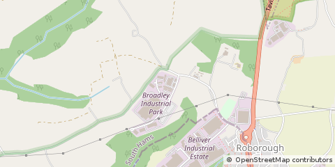 Map of Plymouth, Devon
