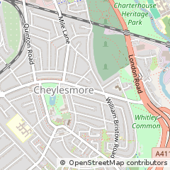 Map of Coventry, West Midlands