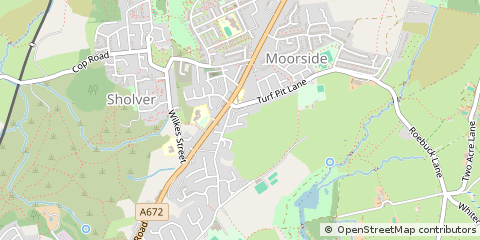 Map of Oldham
