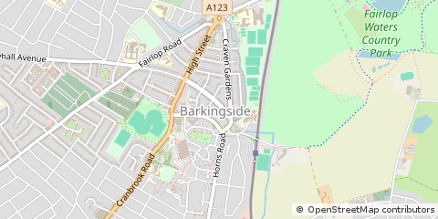 Map of Ilford