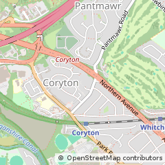 Map of Cardiff
