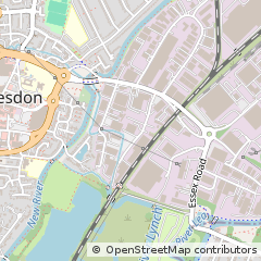 Map of Hoddesdon, Herts