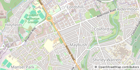 Map of Southampton