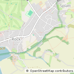 Map of Wadebridge, Cornwall