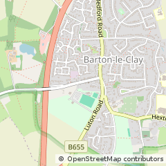 Map of Bedfordshire