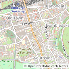 Map of Edinburgh