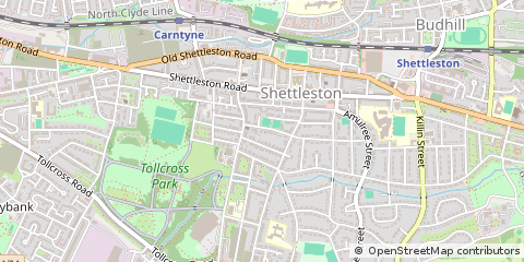 Map of Glasgow