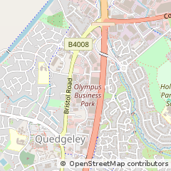 Map of Gloucester, Gloucestershire