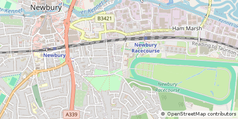 Map of Newbury