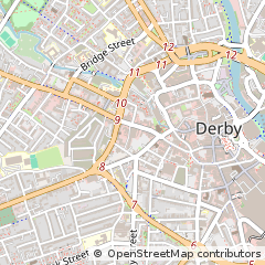 Map of Derby
