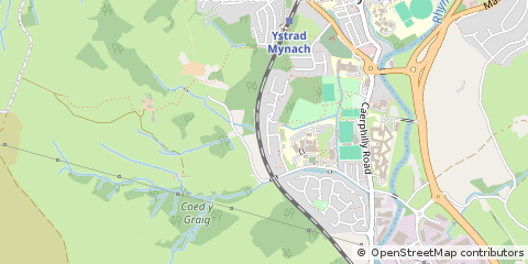 Map of Hengoed