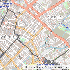 Map of Manchester, Greater Manchester