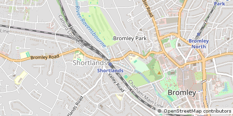 Map of Bromley