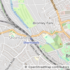 Map of Bromley