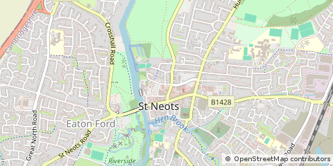 Map of ST. Neots