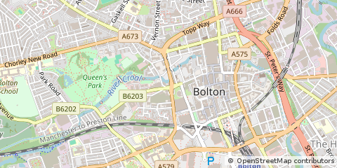 Map of Bolton