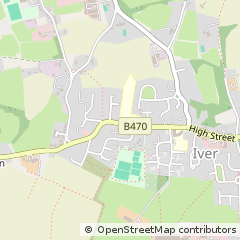 Map of Iver, Buckinghamshire