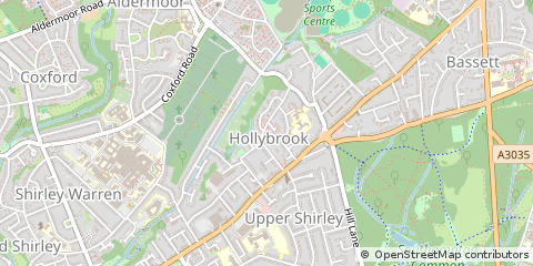 Map of Southampton