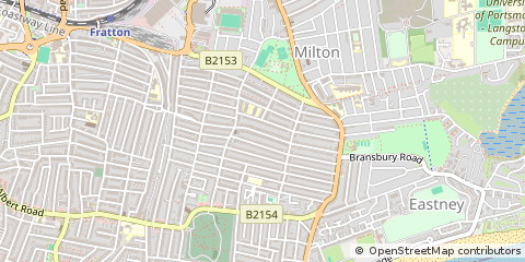 Map of Southsea, Portsmouth