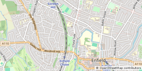 Map of Middlesex