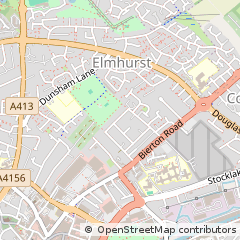Map of Aylesbury, Buckinghamshire