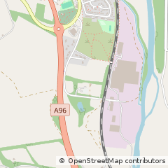 Map of Inverurie, Aberdeenshire
