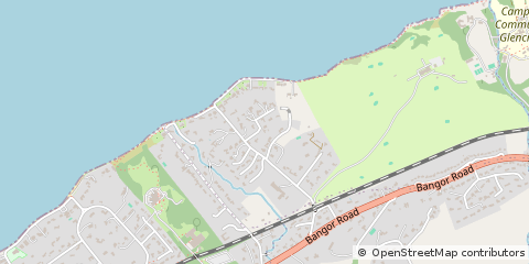 Map of Holywood, County Down