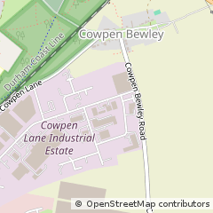 Map of Billingham, Cleveland