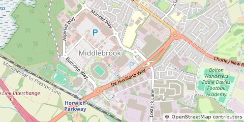 Map of Bolton