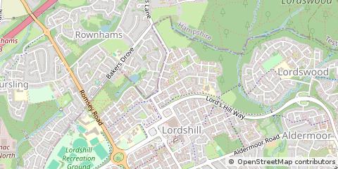 Map of Southampton