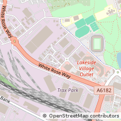 Map of Doncaster, South Yorkshire