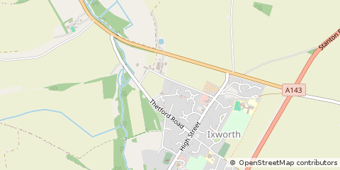 Map of Suffolk