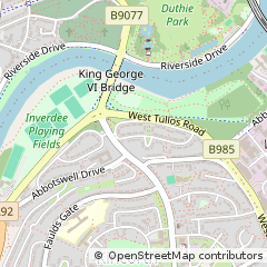 Map of Aberdeen