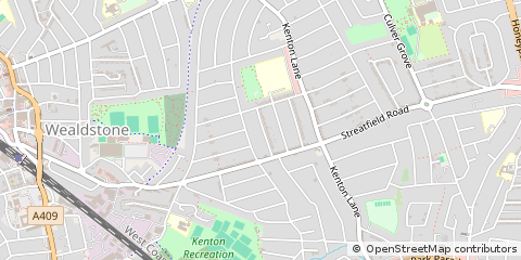 Map of Middlesex