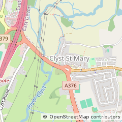 Map of Exeter, Devon