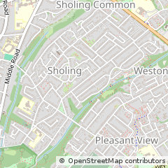 Map of Southampton, Hampshire