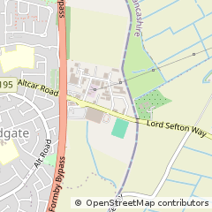 Map of Formby, Livepool